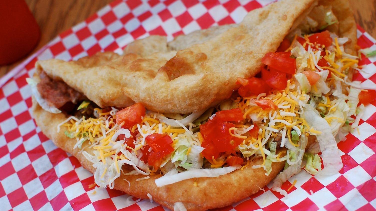 Arizona's most iconic sandwich is actually a fry bread taco, website says